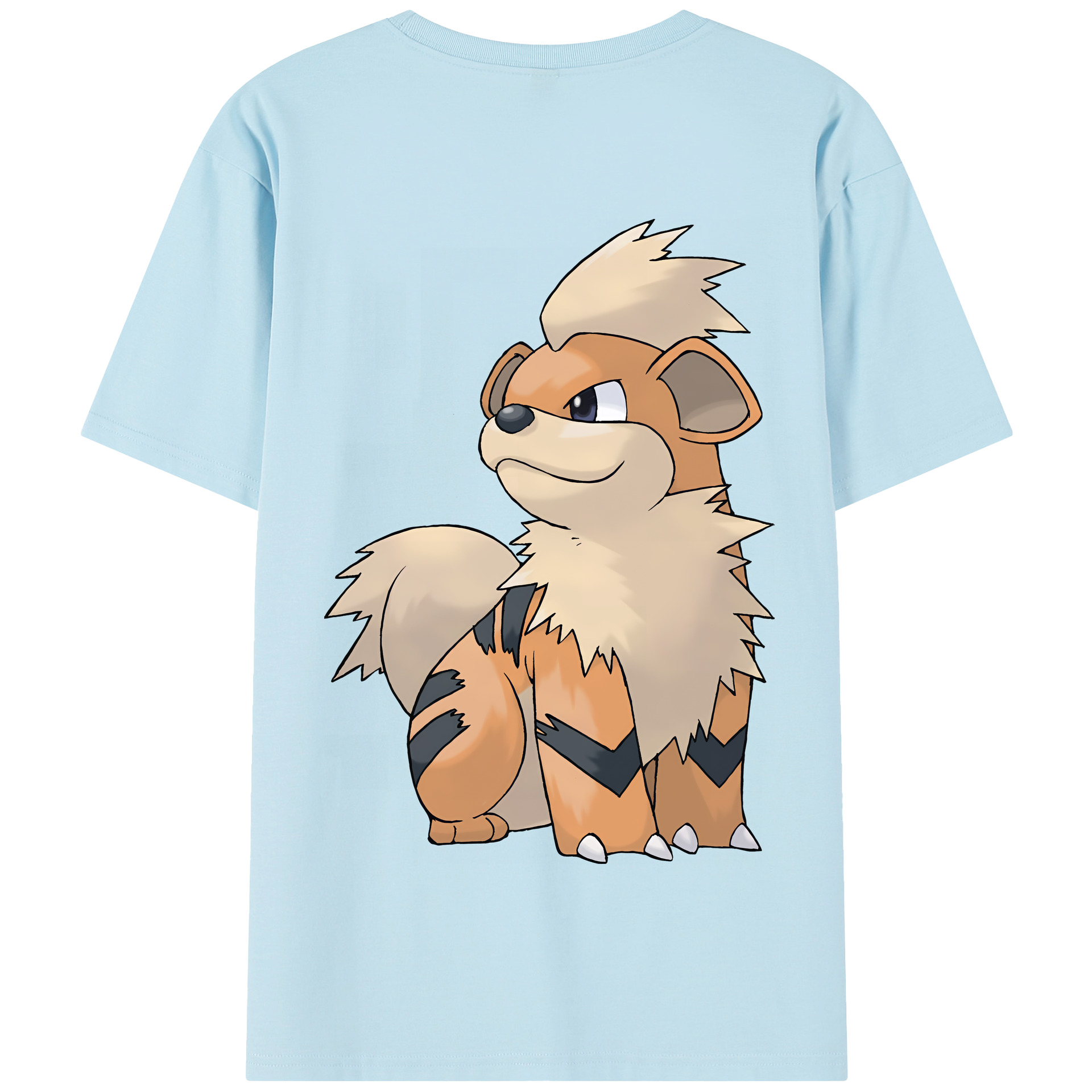 （画像用） ポケットモンスター Pokémon 綿100％半袖Tシャツ（背面プリント）